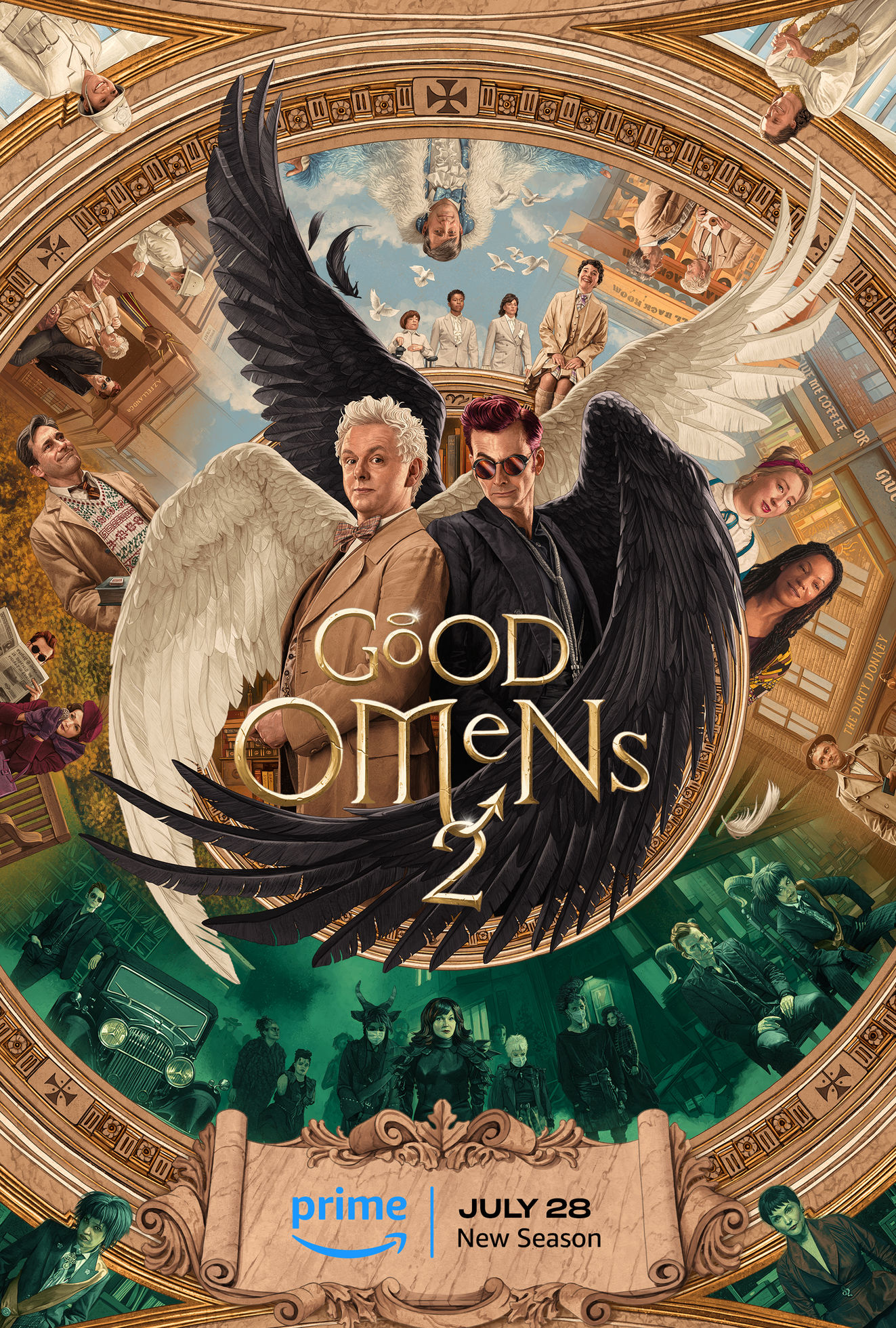 Good Omens : la troisième saison raccourcie au minimum...                